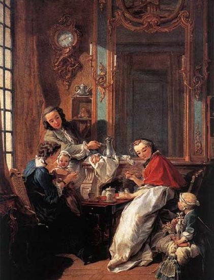 Francois Boucher The Afternoon Meal oil painting picture